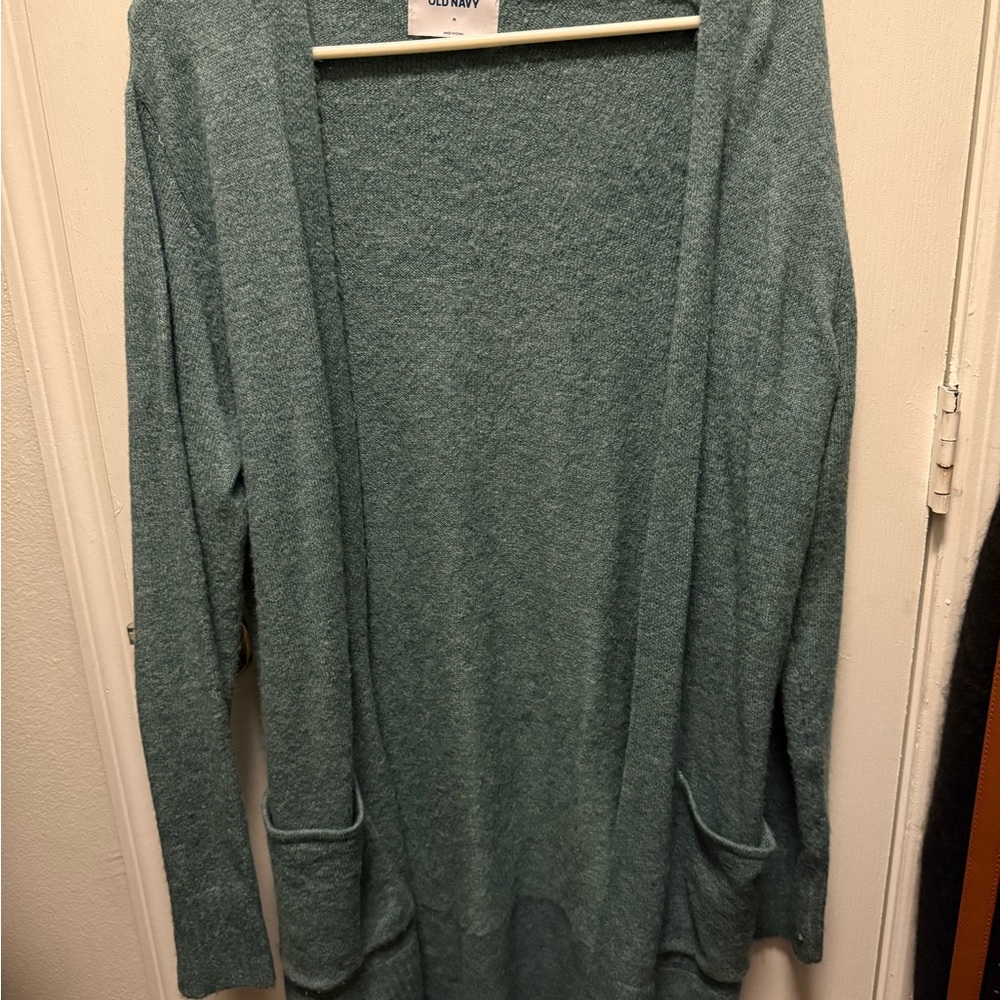 Old Navy Women's Teal Cardigan
